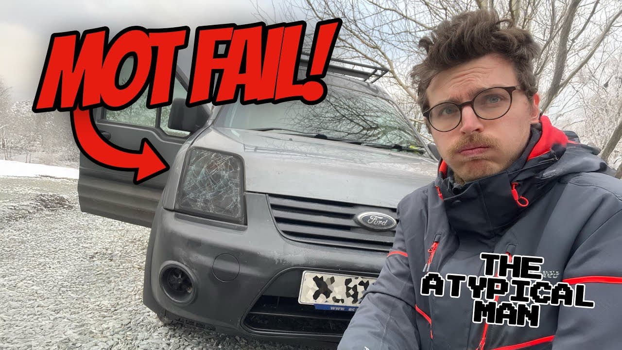 I FAILED my MOT. Here's how I fixed my Transit Connect van!