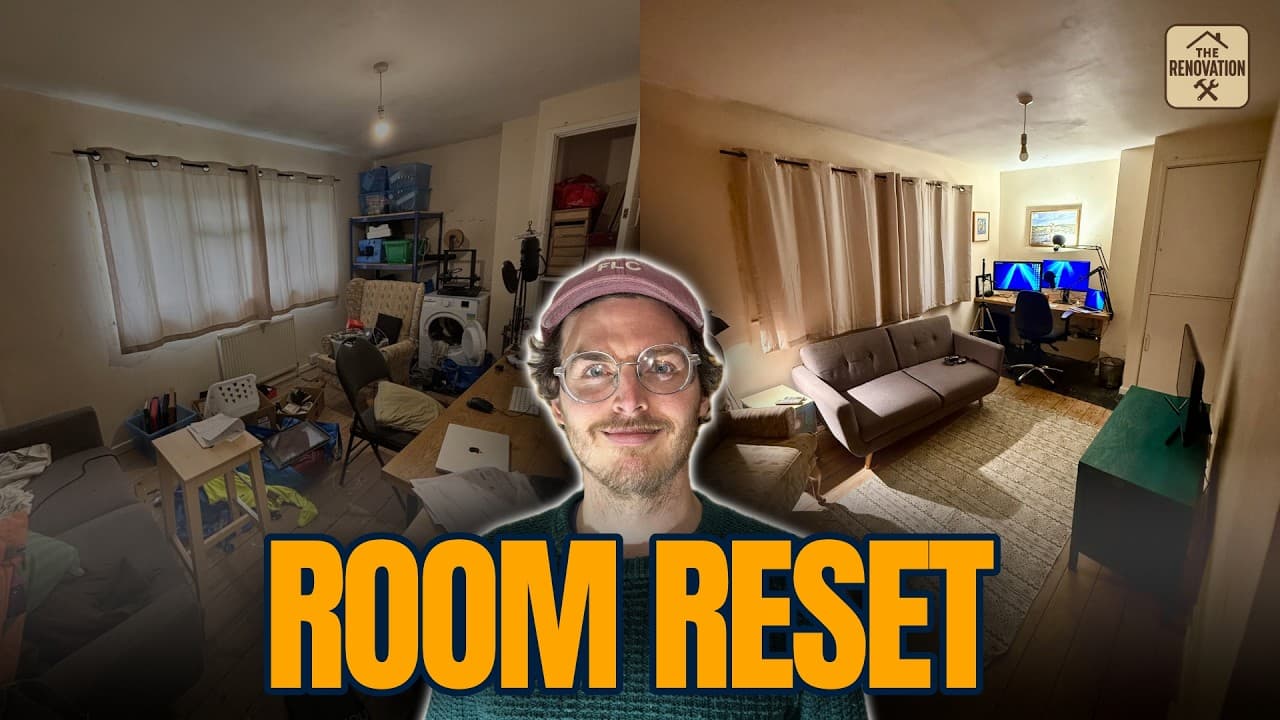 Turning My Spare Room Into A Calm Living Space (Mid-Renovation Reset)