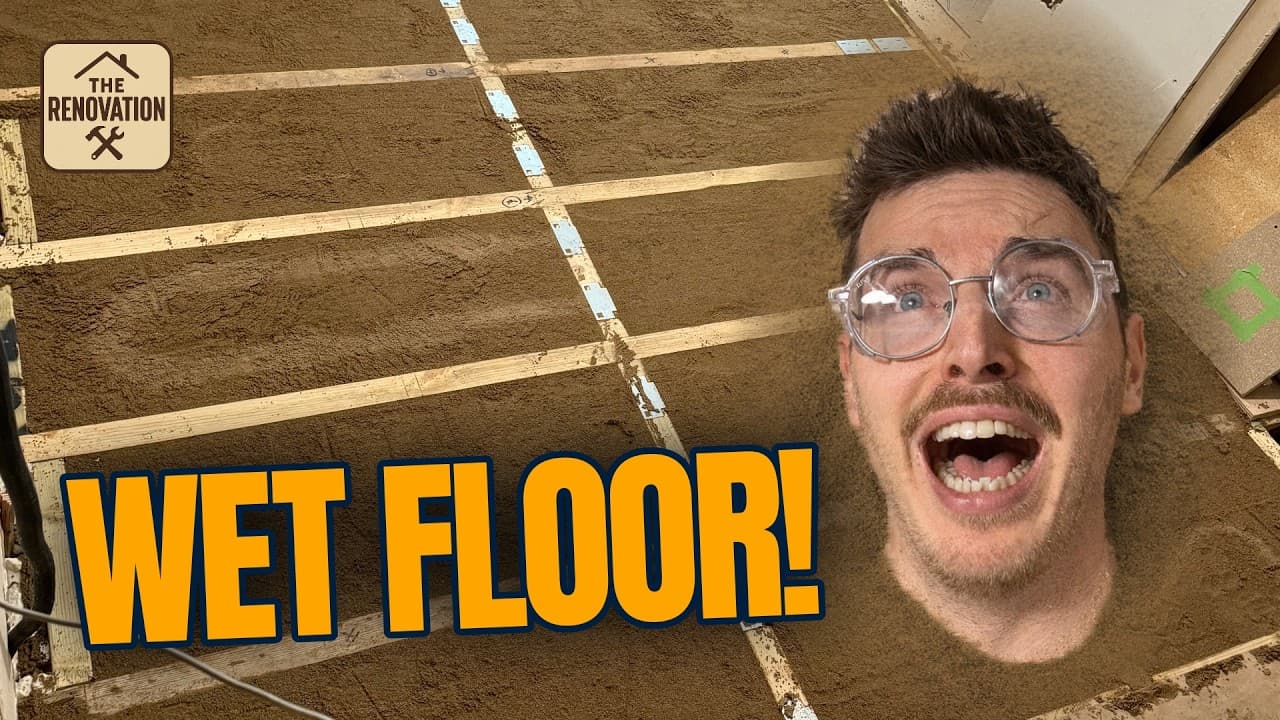 Why a Wet Floor Isn’t a Mistake With Underfloor Heating