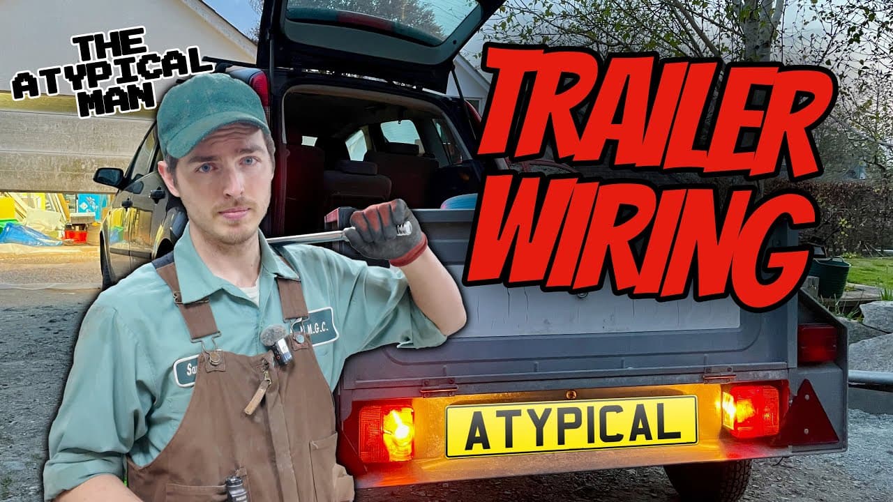 Wiring The Trailer Lights!