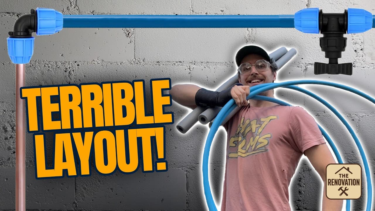 My Water Main Made No Sense – So I Moved It to the Utility Room