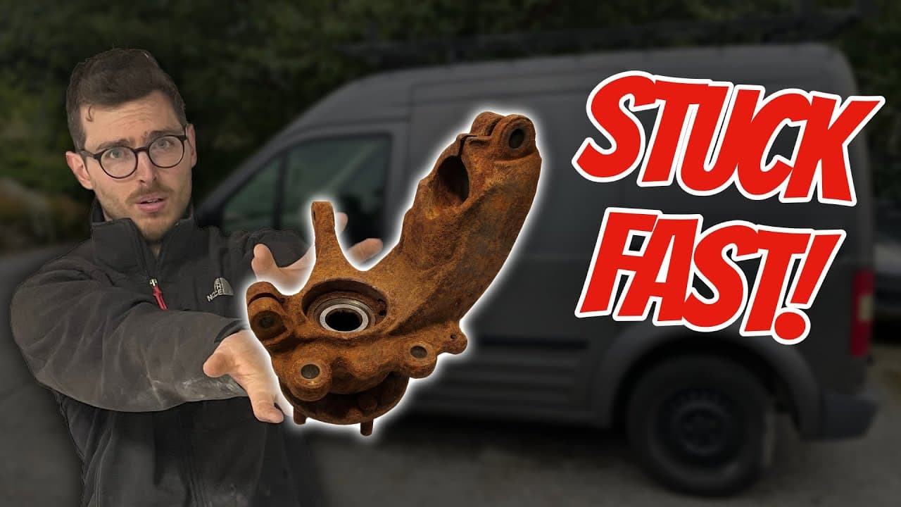 An Entire Day Lost Fighting a Rusted Knuckle (Transit Connect Mk1)