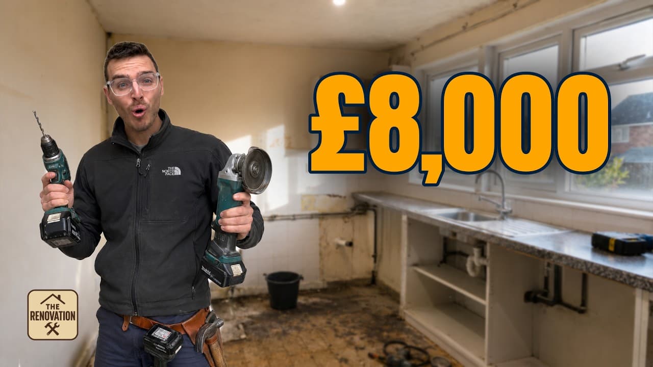 How I Spent Only £8,000 in My First Year of Renovations